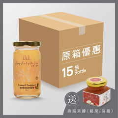【原箱優惠】鮮製鳳梨葡萄柚即食蘆薈(15支)送燕窩果醬